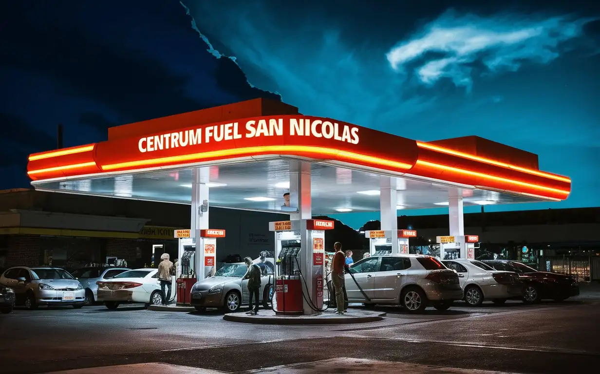 GASOLINE STATION CENTRUM FUEL SAN NICOLAS