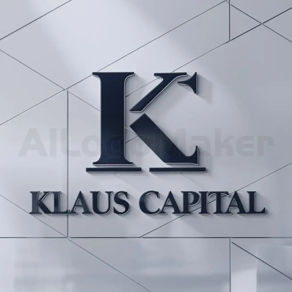 a logo design,with the text "Klaus Capital", main symbol:be a striking and reliable icon,Moderate,clear background