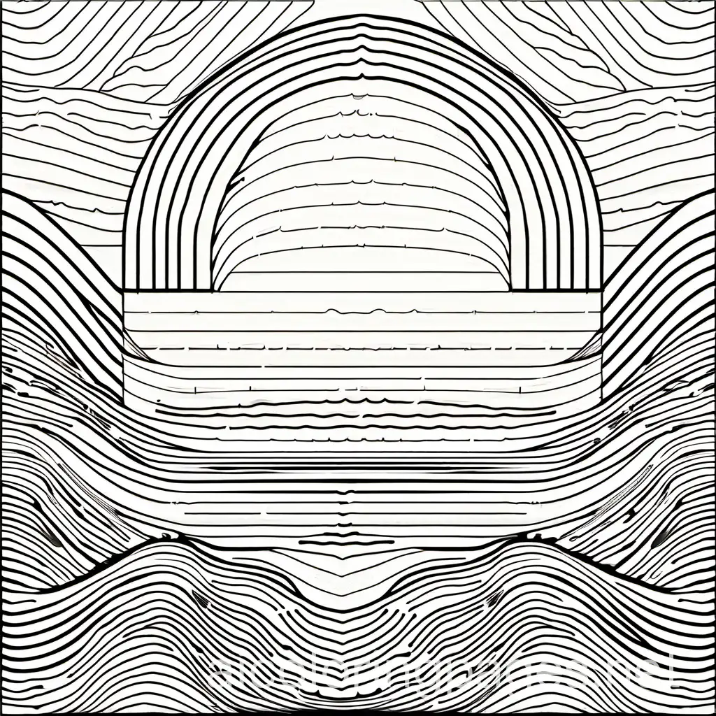 Adult Coloring Page, Coloring Page, black and white, line art, white background, Simplicity, Ample White Space. The background of the coloring page is plain white to make it easy for young children to color within the lines. The outlines of all the subjects are easy to distinguish, making it simple for kids to color without too much difficulty