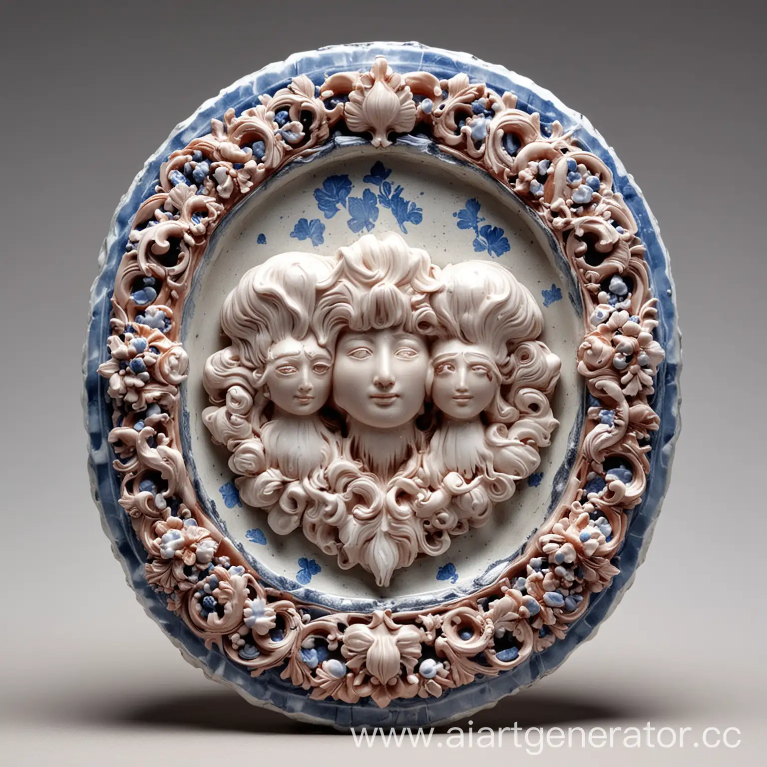 Traditional-Gzhel-Ceramic-Art-Crafted-with-Clay-Quartz-and-Calcium-Carbonate