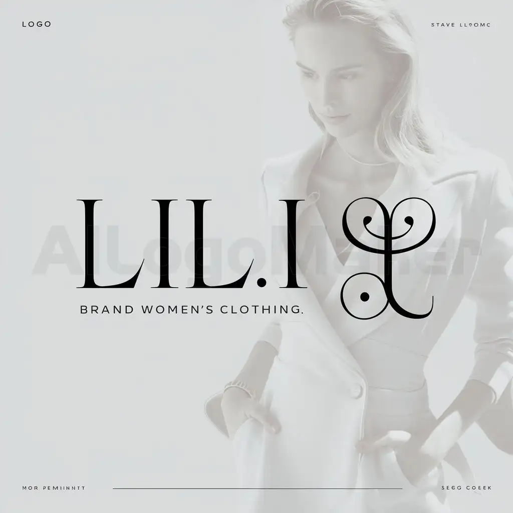 a logo design,with the text "Brand women's clothing", main symbol:LiLi,complex,clear background
