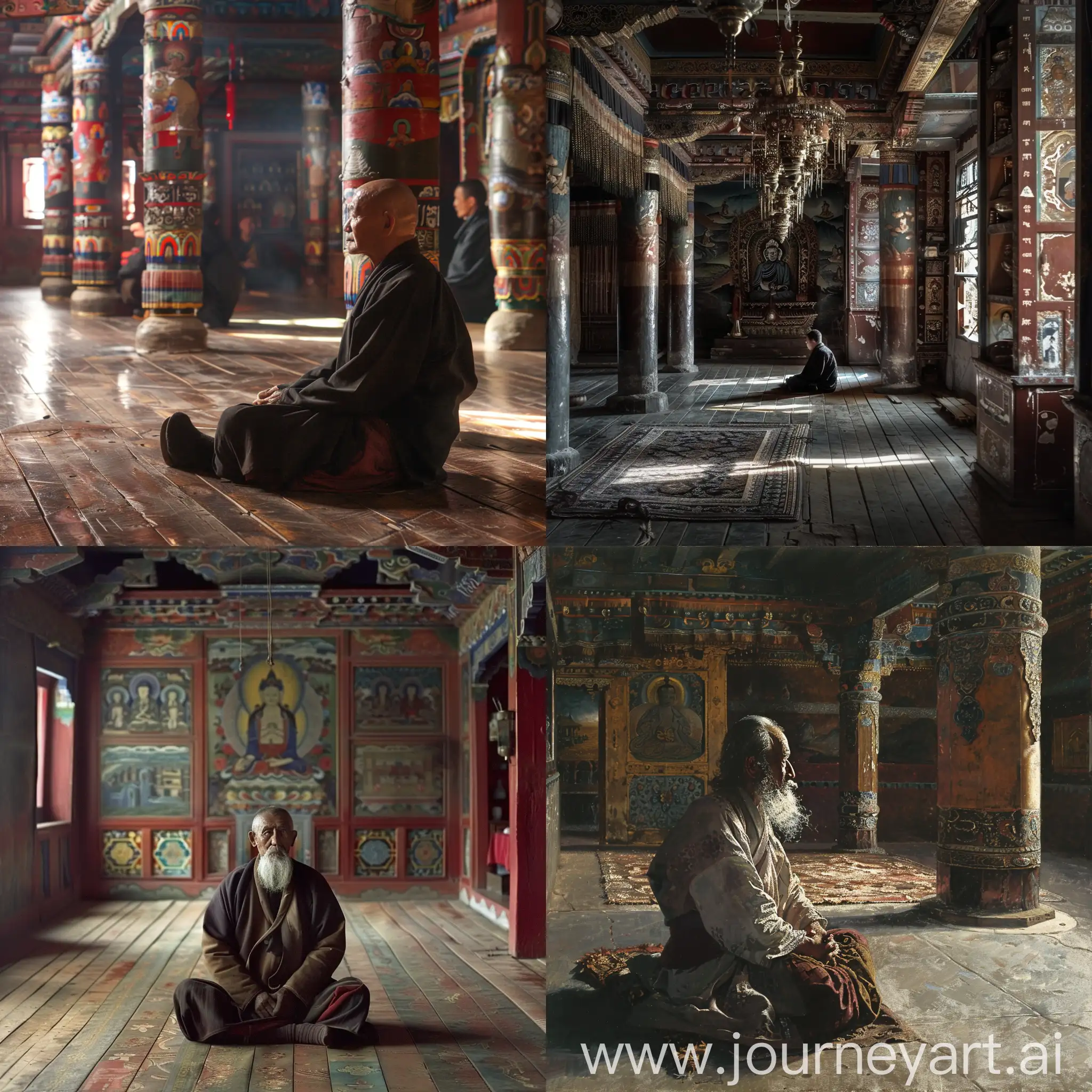 Пригожин сидит в тибетском монастыре