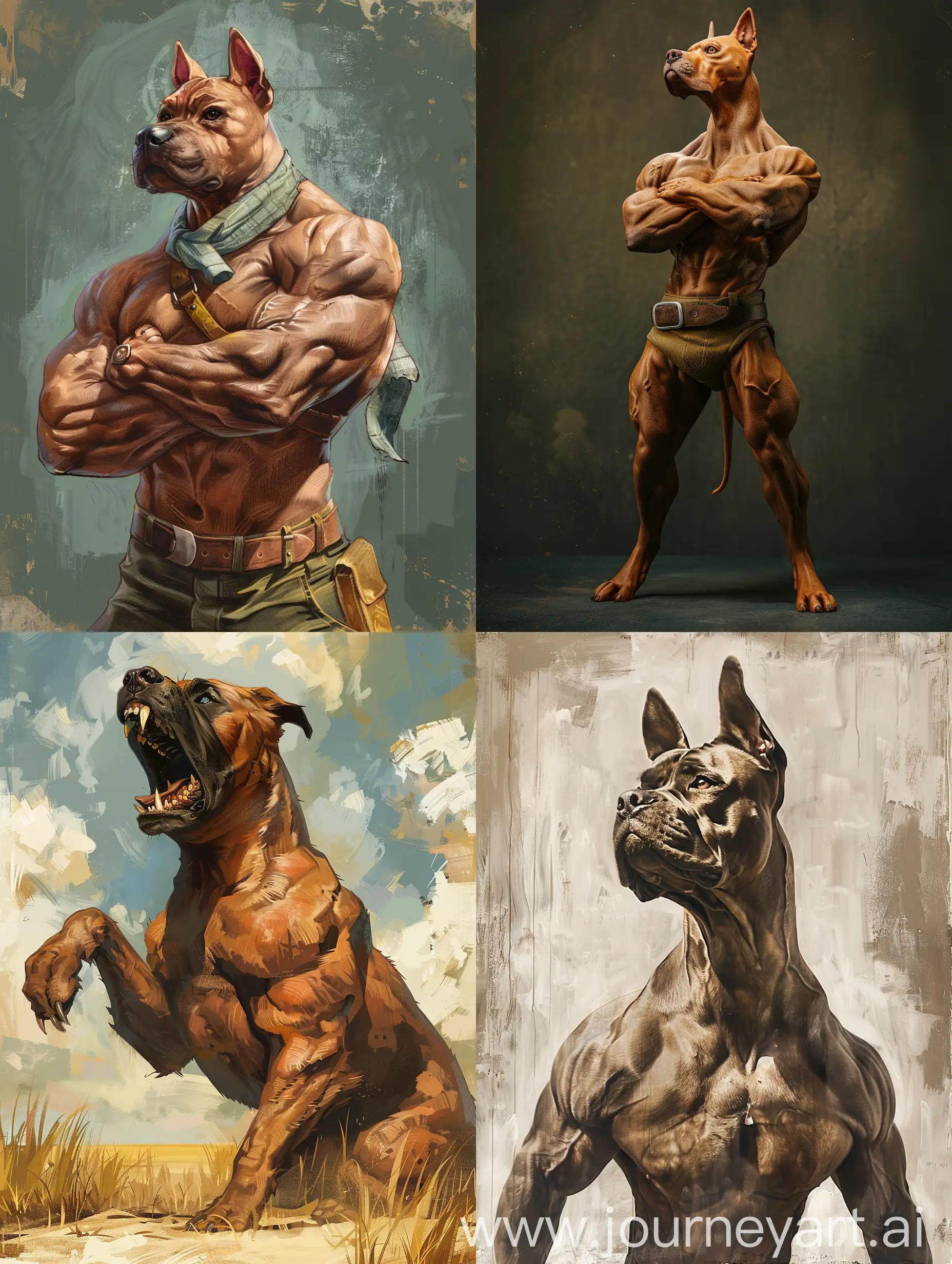 Strong-Dog-Stands-Proudly