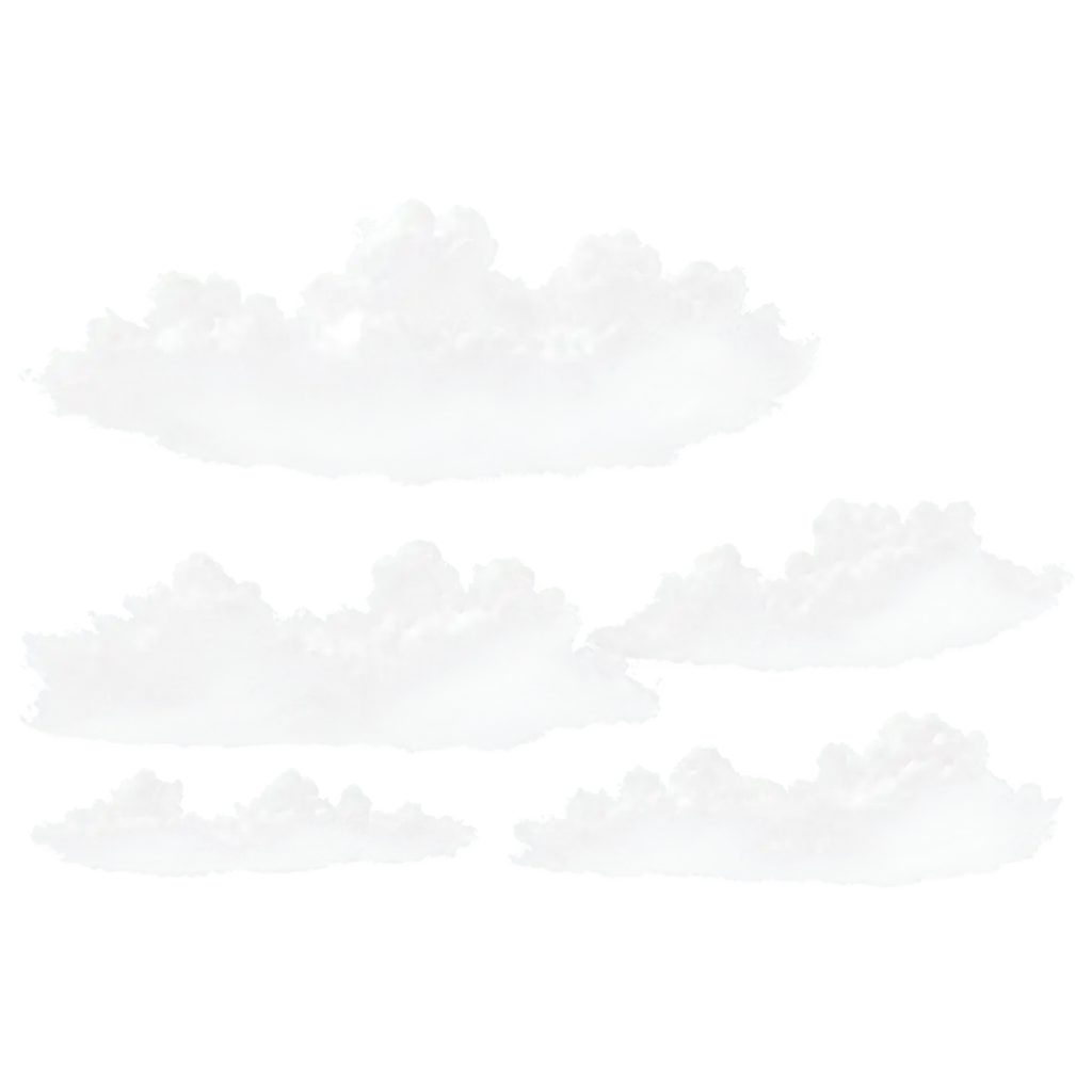 single realistic Clouds