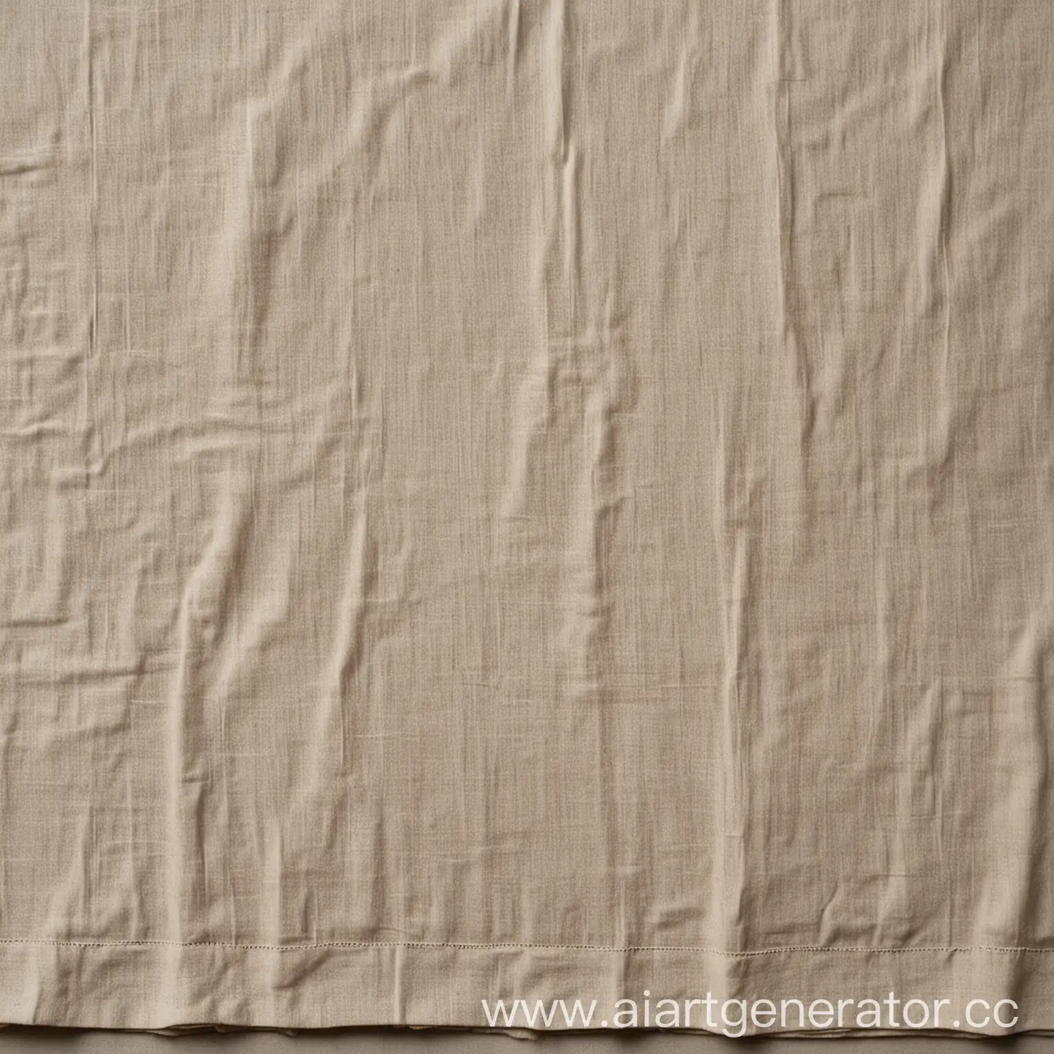 Top-View-Linen-Tablecloth-with-Subtle-Textured-Patterns