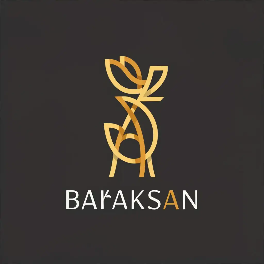 a logo design,with the text "BARAKSAN", main symbol:Deer, creativity, Taymyr, Dolgans, Nenets, Evenki,complex,be used in Retail industry,clear background