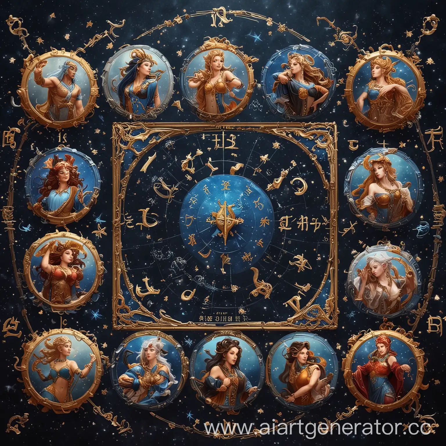 12 zodiac