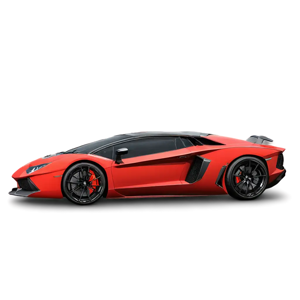 Stunning-Red-Lamborghini-Aventador-Side-View-PNG-Exquisite-Detail-in-HighResolution-Clarity