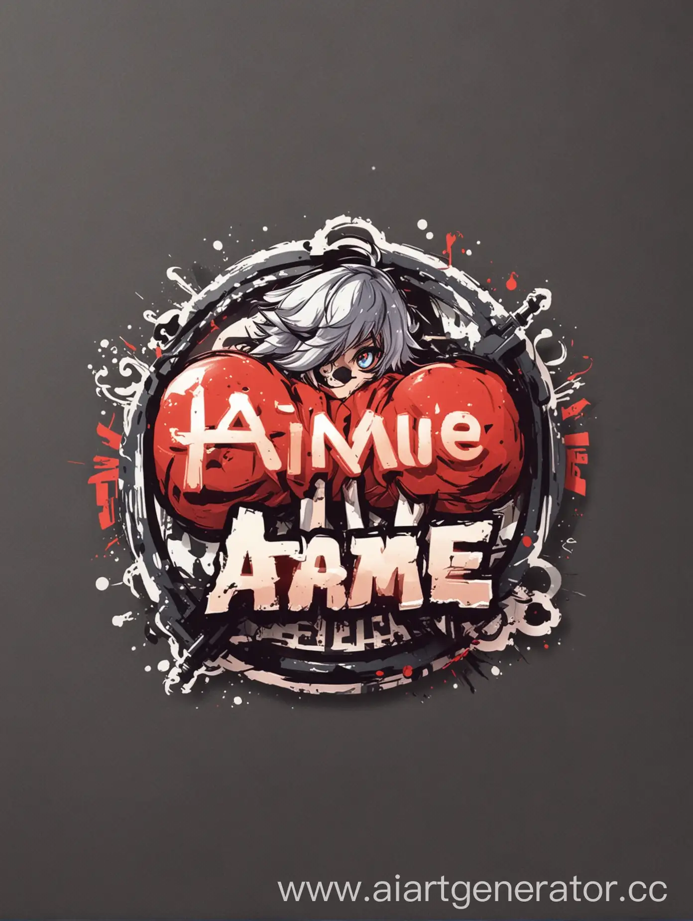 Логотип для Ютюб канала по аниме тематиуе