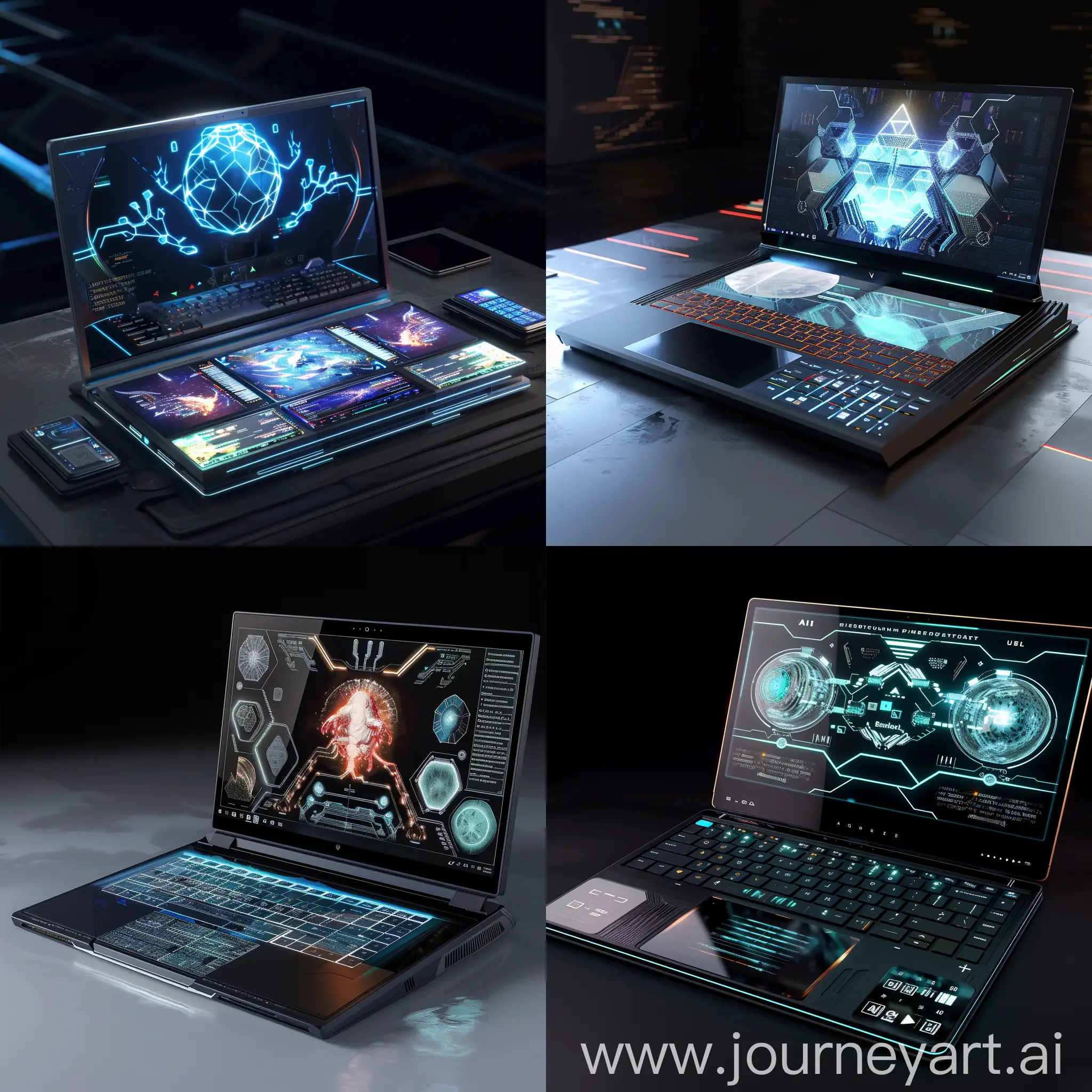Futuristic-Laptop-with-Quantum-Processor-Chips-and-Holographic-Displays