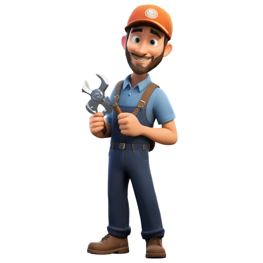 Cartoon-Mechanic-PNG-Rev-Up-Your-Online-Content-with-Whimsical-Illustrations