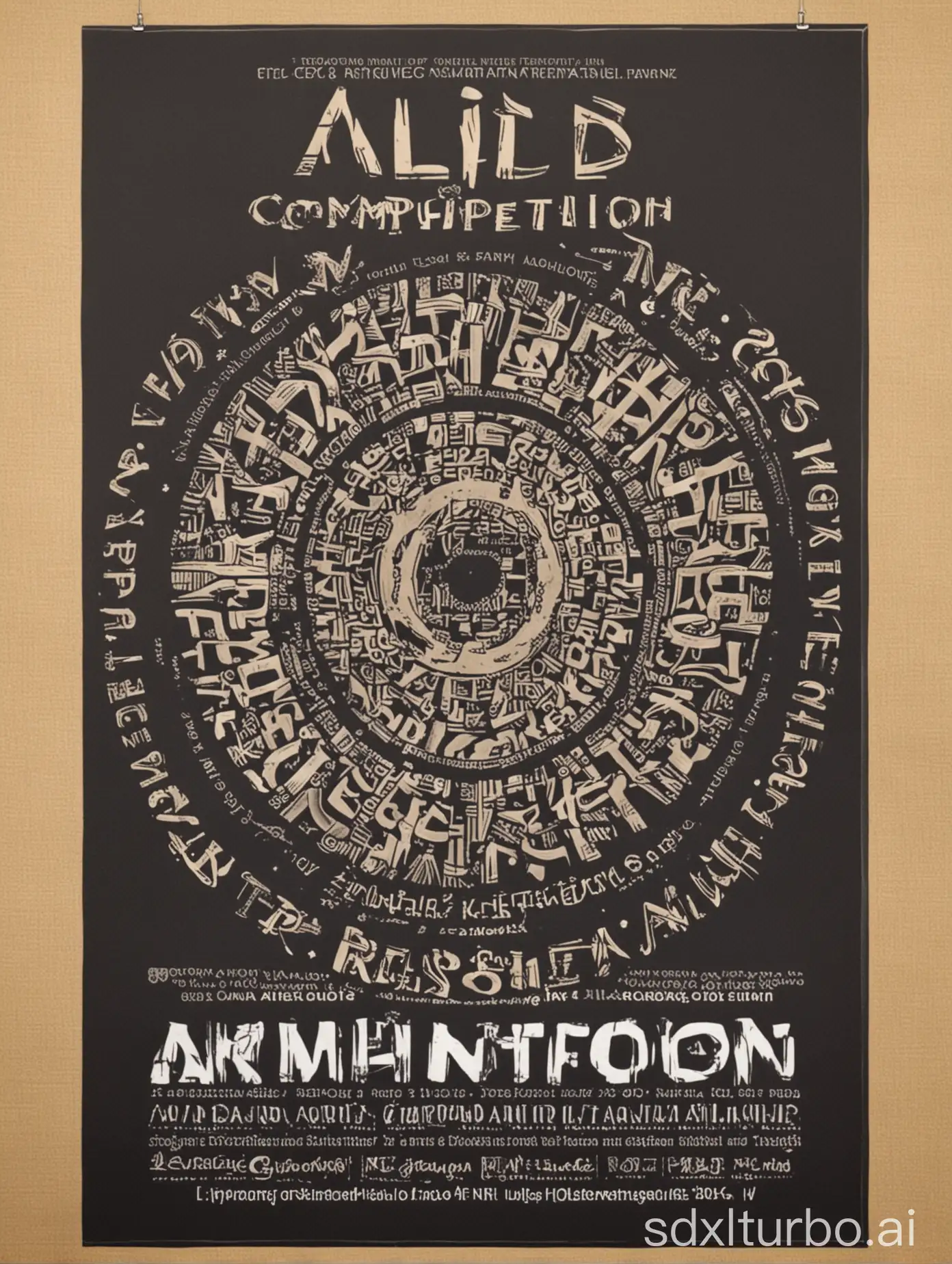 AILD competition poster