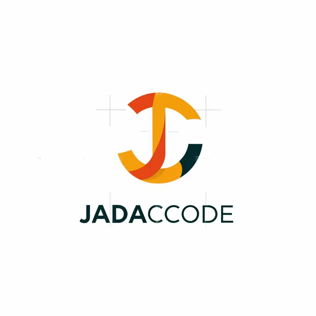 a logo design,with the text "JadaCode", main symbol:Jc,Moderate,be used in Retail industry,clear background
