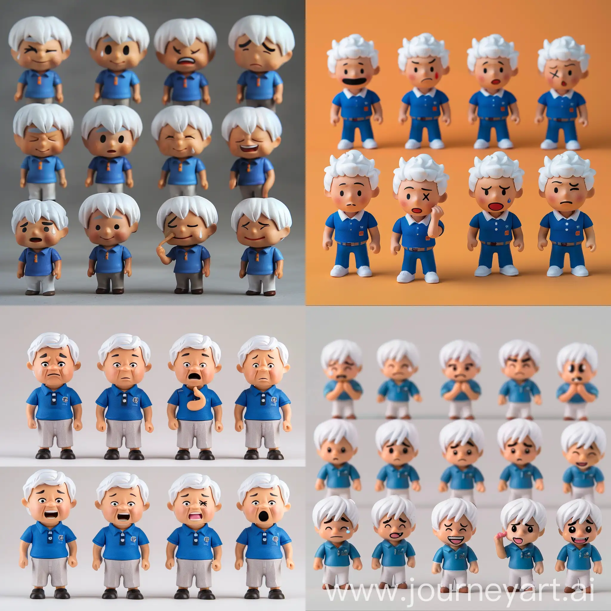 Diverse-Emotions-Little-Man-Toy-Emojis-in-Blue-Polo-Shirts