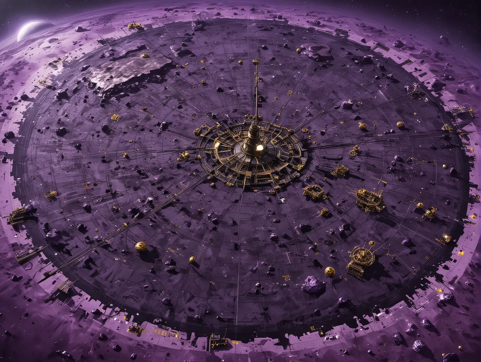 Exploring-the-Vast-Abandoned-BlackPurple-Planets-Extinct-Landscape