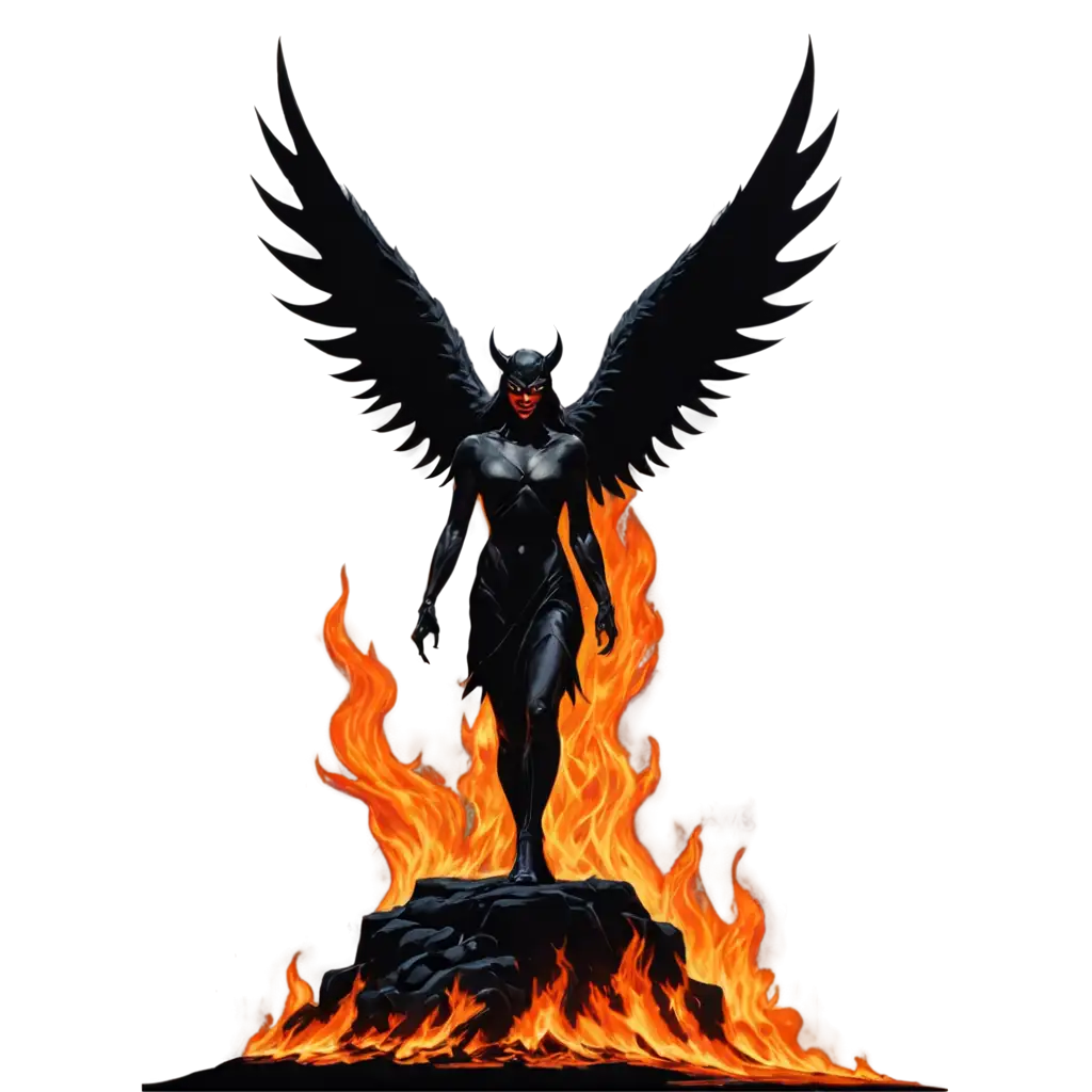 Powerful-Demonic-Figure-Rising-from-Flames-PNG-Image-Creation