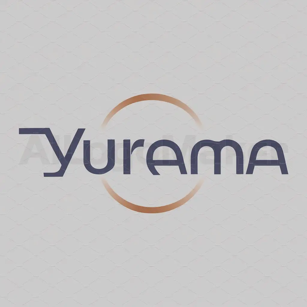 a logo design,with the text "Yurama", main symbol:Simple background,Moderate,be used in online Shop industry,clear background
