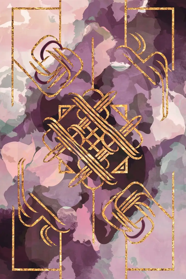 Eastern-Bond-Print-in-Gold-and-Purple-Colors