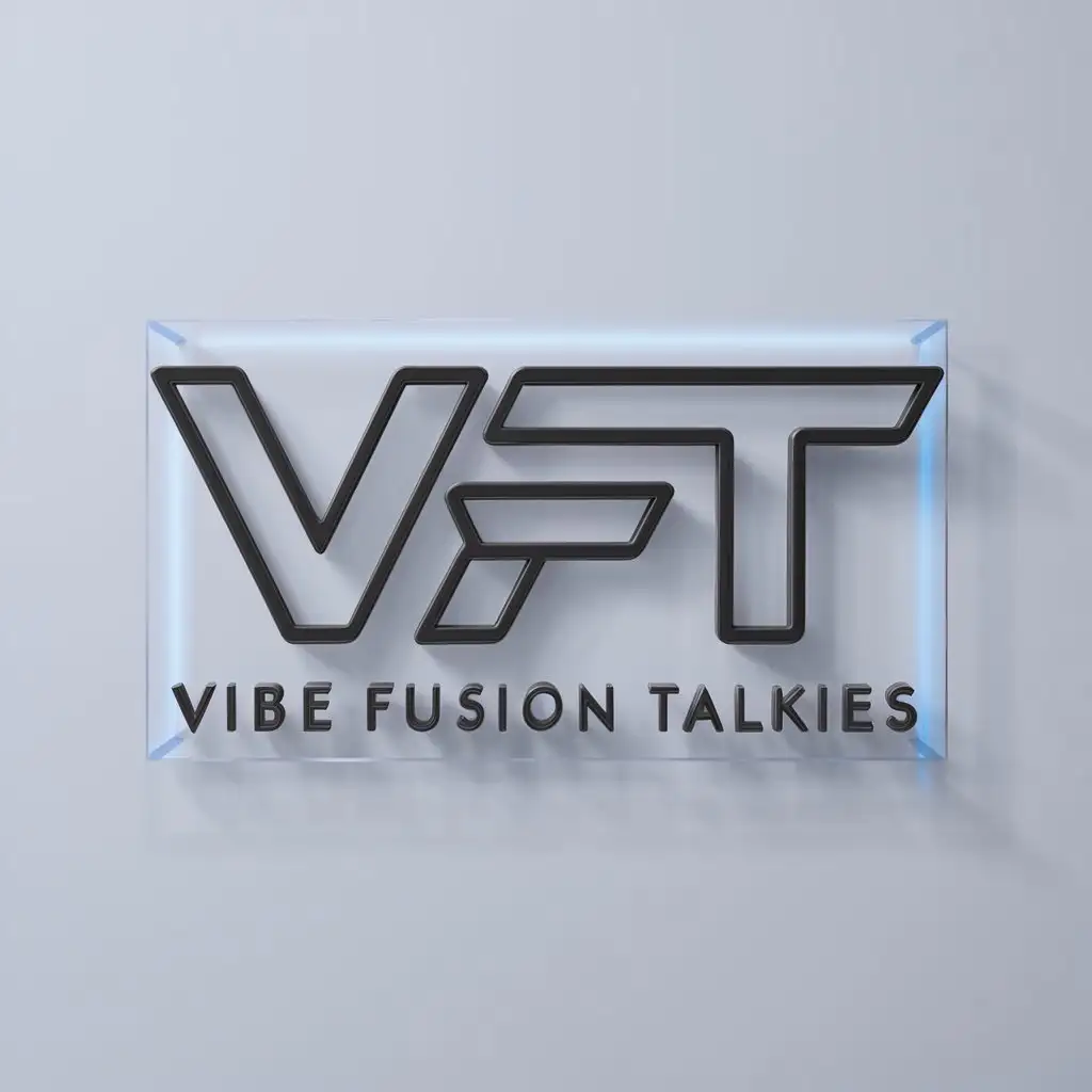 LOGO-Design-For-VIBE-FUSION-TALKIES-Vibrant-Typography-with-VFT-Symbol-for-Entertainment-Industry