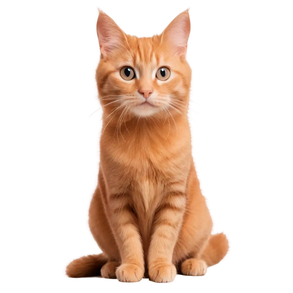 cute orange cat