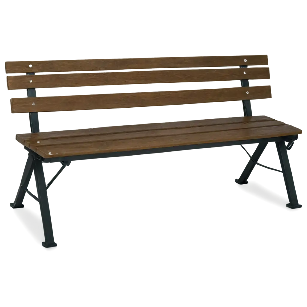 Elegant-PNG-Image-of-a-Bench-Enhancing-Online-Spaces-with-HighQuality-Visuals