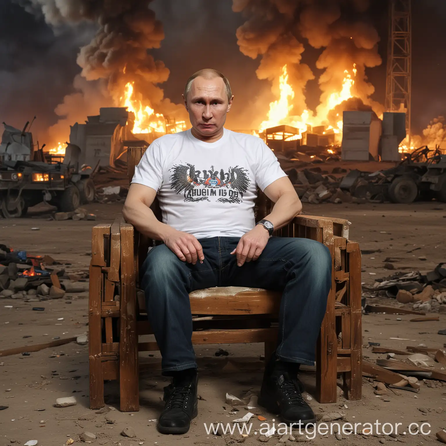 Putin-in-Casual-TShirt-Amid-Explosions