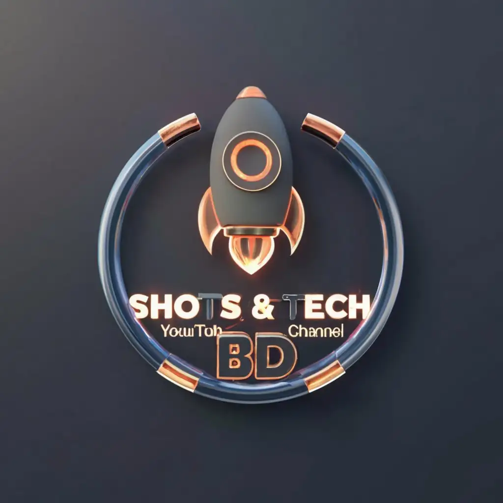 a logo design,with the text "SHOTS & TECH BD", main symbol:Introducing "SHOTS & TECH BD" - where innovation leaps off the screen into your world! 🚀 Step into the immersive realm of technology and entertainment with our dynamic 3D YouTube channel logo, a symbol of our commitment to pushing boundaries and exploring the cutting edge.

Join us on a journey through the latest tech trends, from jaw-dropping gadgets to mind-bending advancements in the digital world. With each video, we'll transport you to the forefront of innovation, offering insightful reviews, captivating tutorials, and exclusive behind-the-scenes glimpses into the tech universe.

But that's not all - "SHOTS & TECH BD" isn't just about tech; it's about capturing life's moments in stunning detail. Whether it's through the lens of a high-powered camera or the pixels of a virtual reality headset, we'll showcase the beauty of the world around us in ways you've never seen before.

So, buckle up and prepare to be amazed as we redefine the boundaries of what's possible. Subscribe to "SHOTS & TECH BD" today, and let's embark on an exhilarating journey together, where innovation knows no limits!,Moderate,clear background