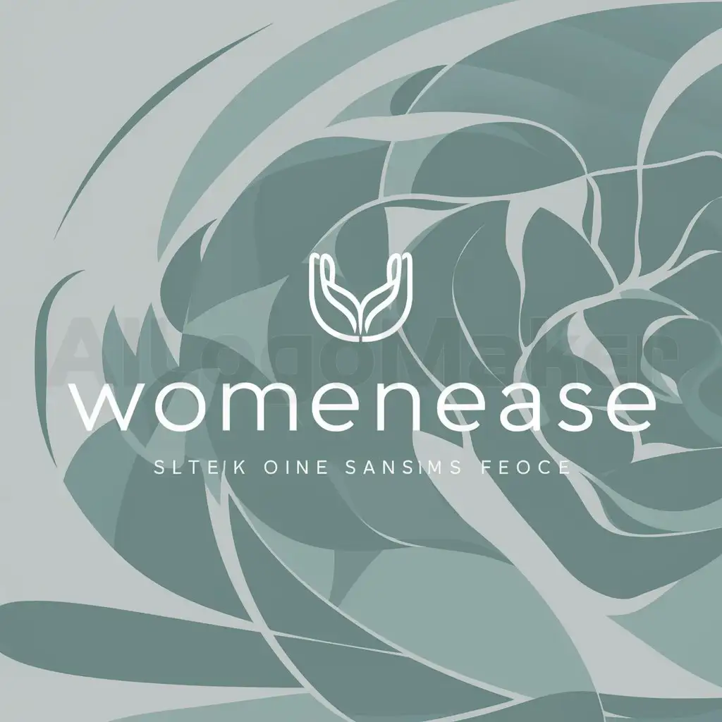 LOGO-Design-For-WomenEase-Embracing-Care-and-Support-in-Modern-Font-and-Empowering-Colors