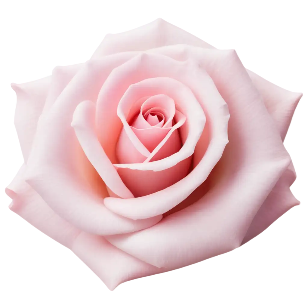 close up of light pink rose