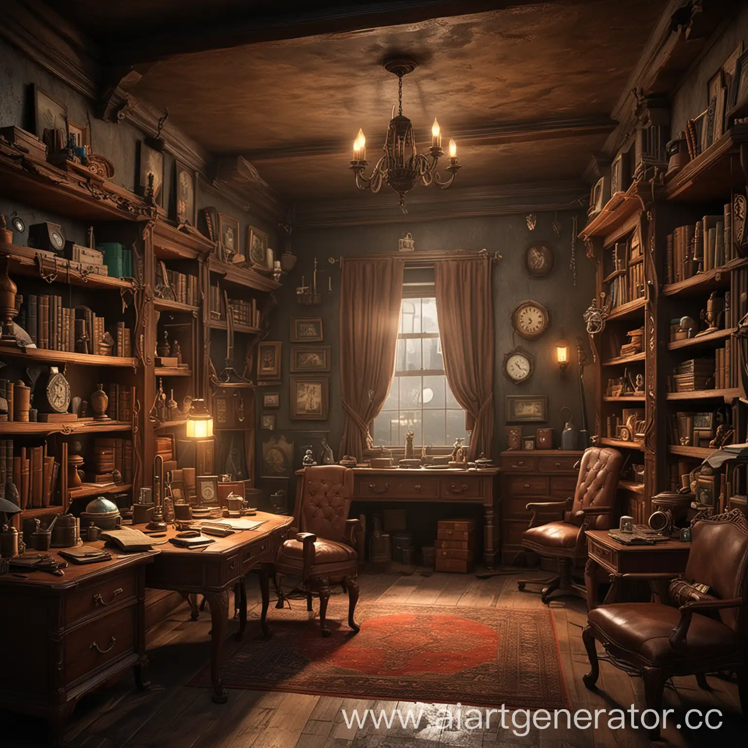 Enchanting-Fantasy-Detective-Room-Scene