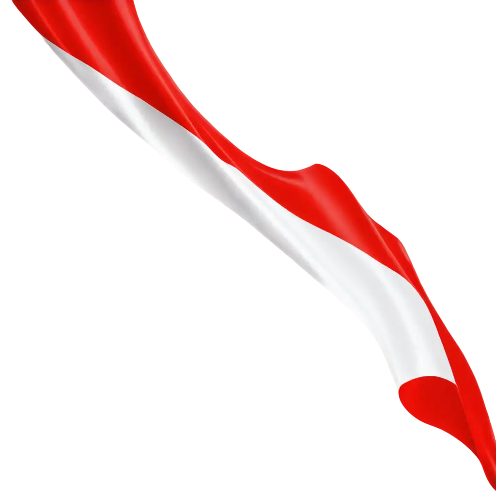 Abstract-Red-and-White-Flag-PNG-Enhance-Your-Designs-with-Distinctive-Texture