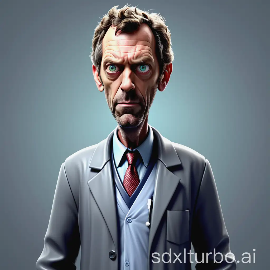 Dr-House-Caricature-3D-Rendering-of-Fictional-Character-in-4K-Resolution