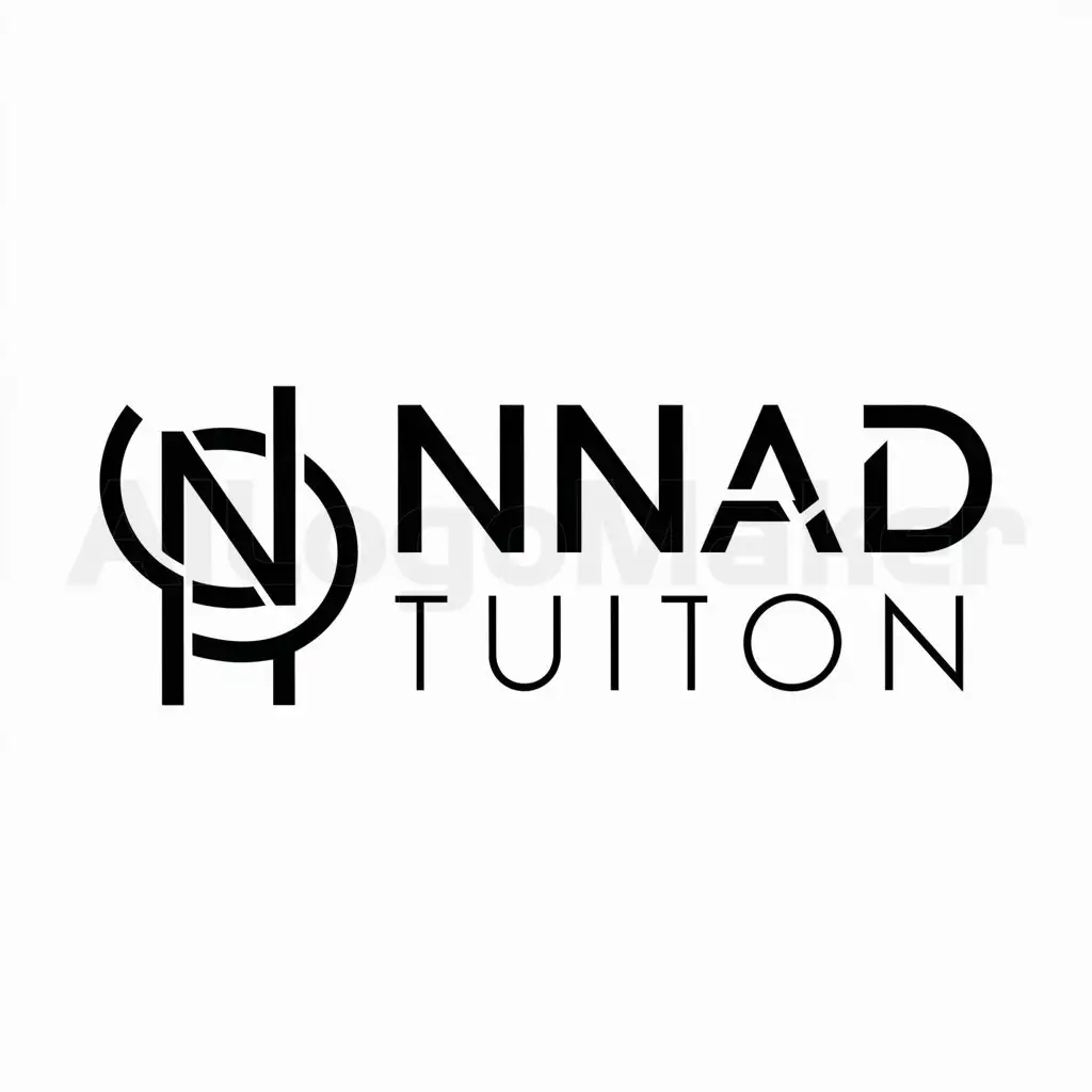 LOGO-Design-For-Ninad-Tuition-Intricate-Symbol-Representing-Education-Sector