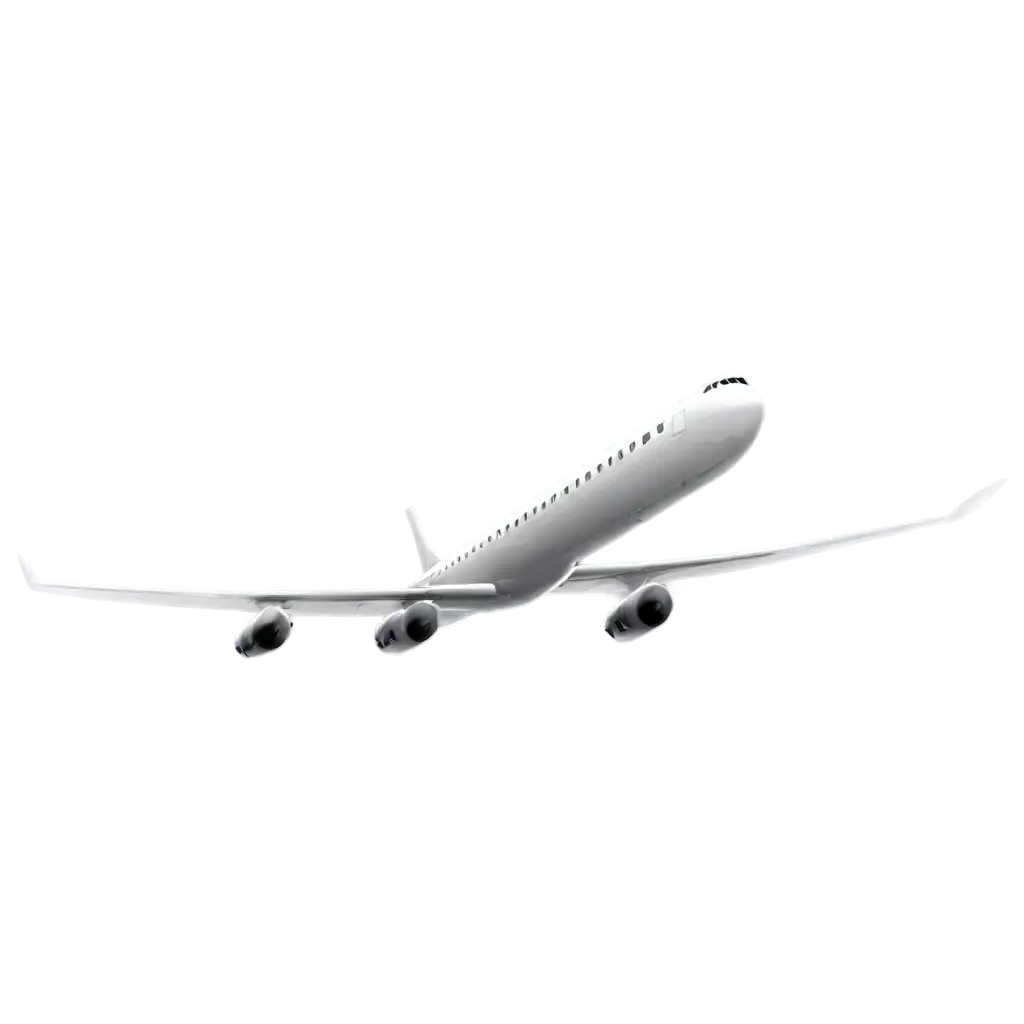 HighQuality-PNG-Image-of-an-Airplane-Elevate-Your-Visual-Content-with-a-Crisp-and-Detailed-Aircraft-Illustration