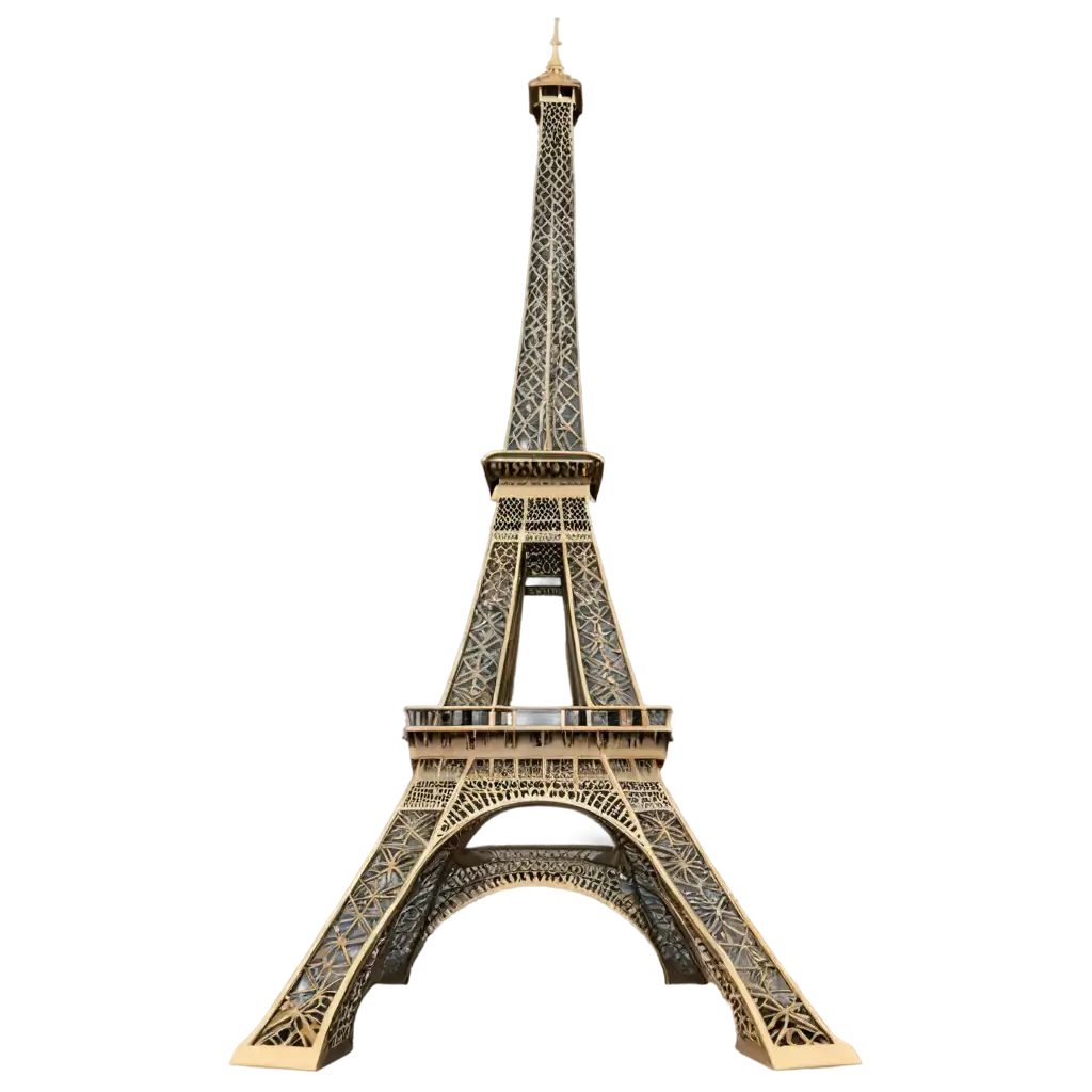 Eiffel Tower, 3d render