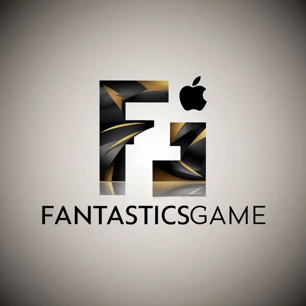 a logo design,with the text "fantasticsgame", main symbol:iOS,Moderate,be used in Entertainment industry,clear background