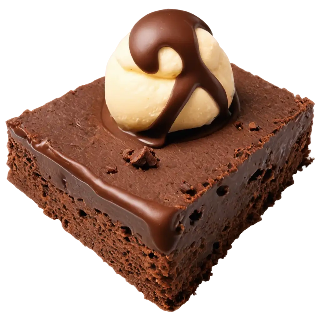 Brownie ice cream