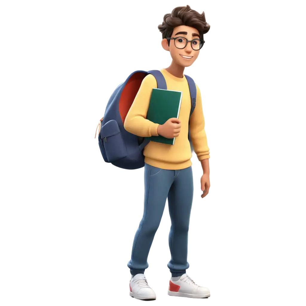 Student-Man-with-Backpack-Carrying-Books-PNG-Cartoon-Style-Illustration-for-Educational-Websites-and-Blogs