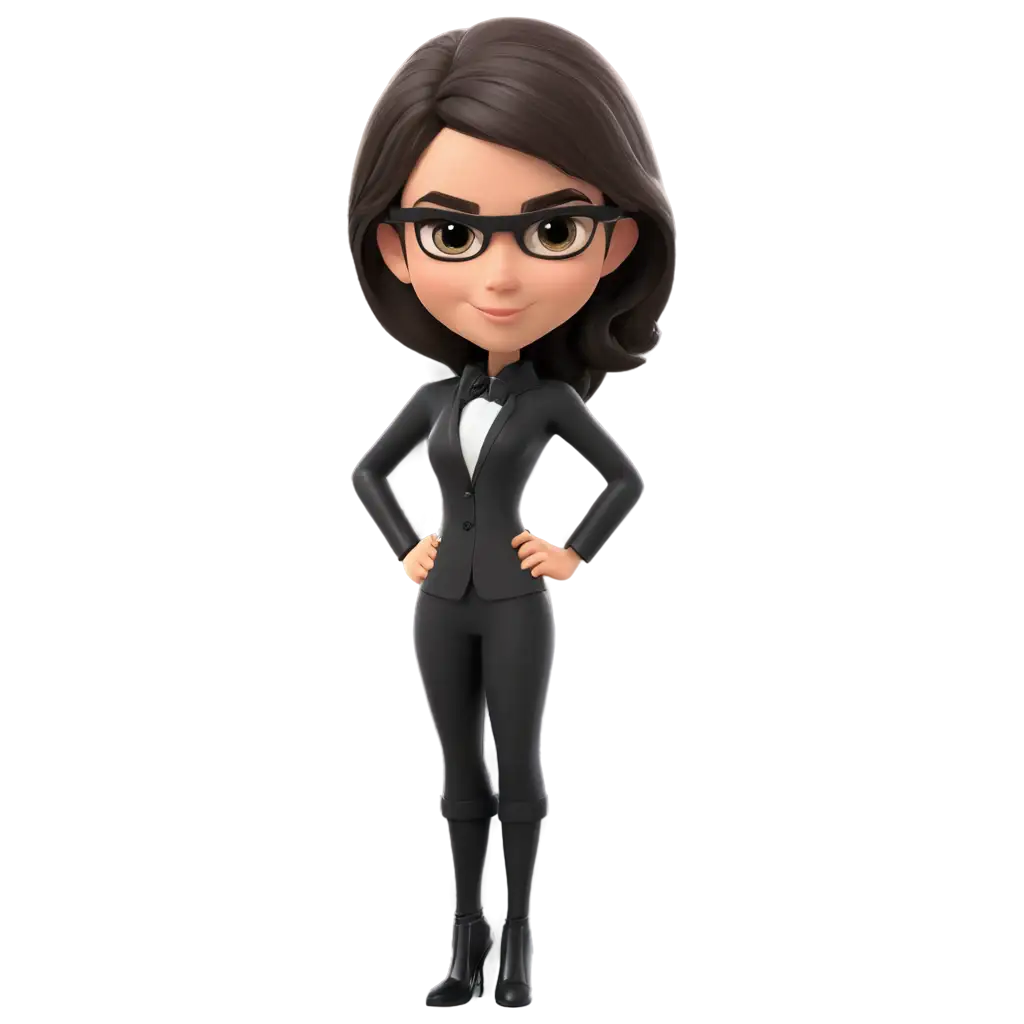 spy girl cartoon