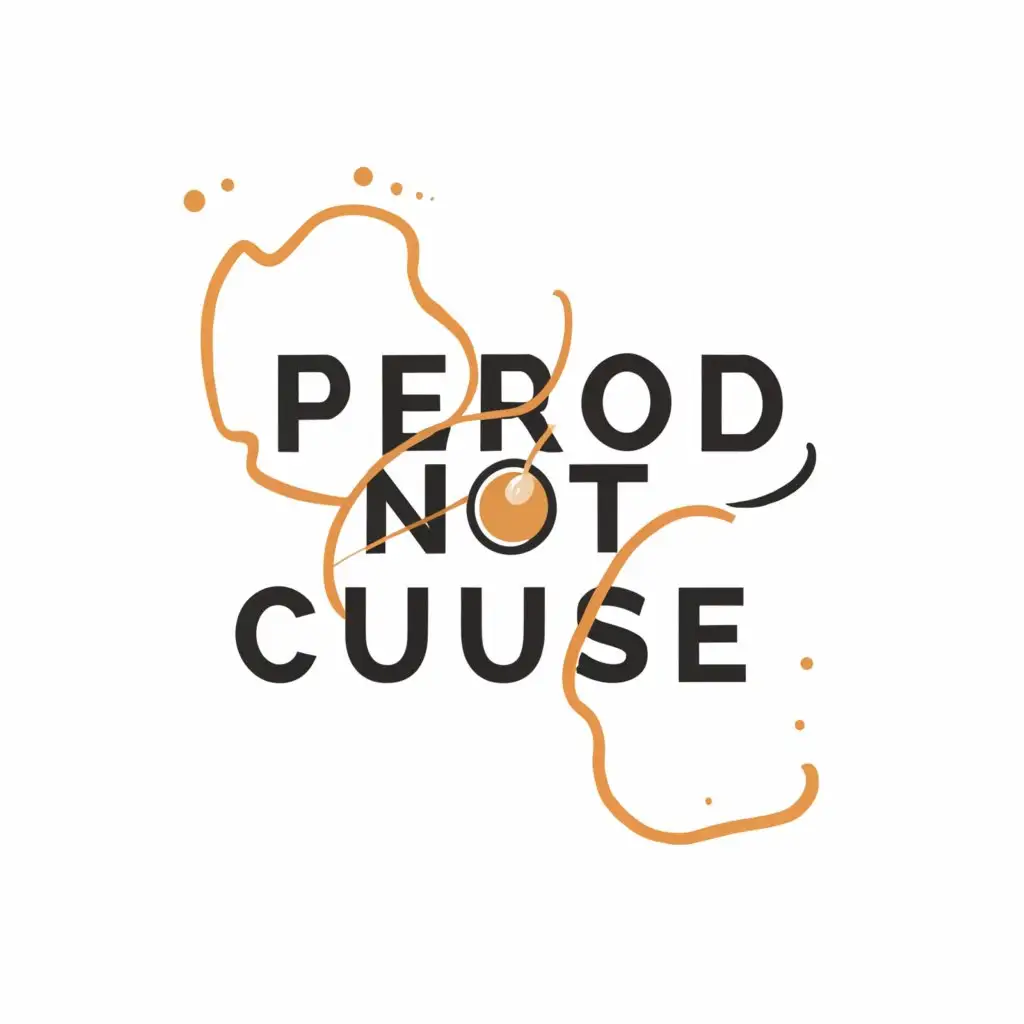 a logo design,with the text "Period, Not Curse", main symbol:Pearl,Moderate,be used in Nonprofit industry,clear background
