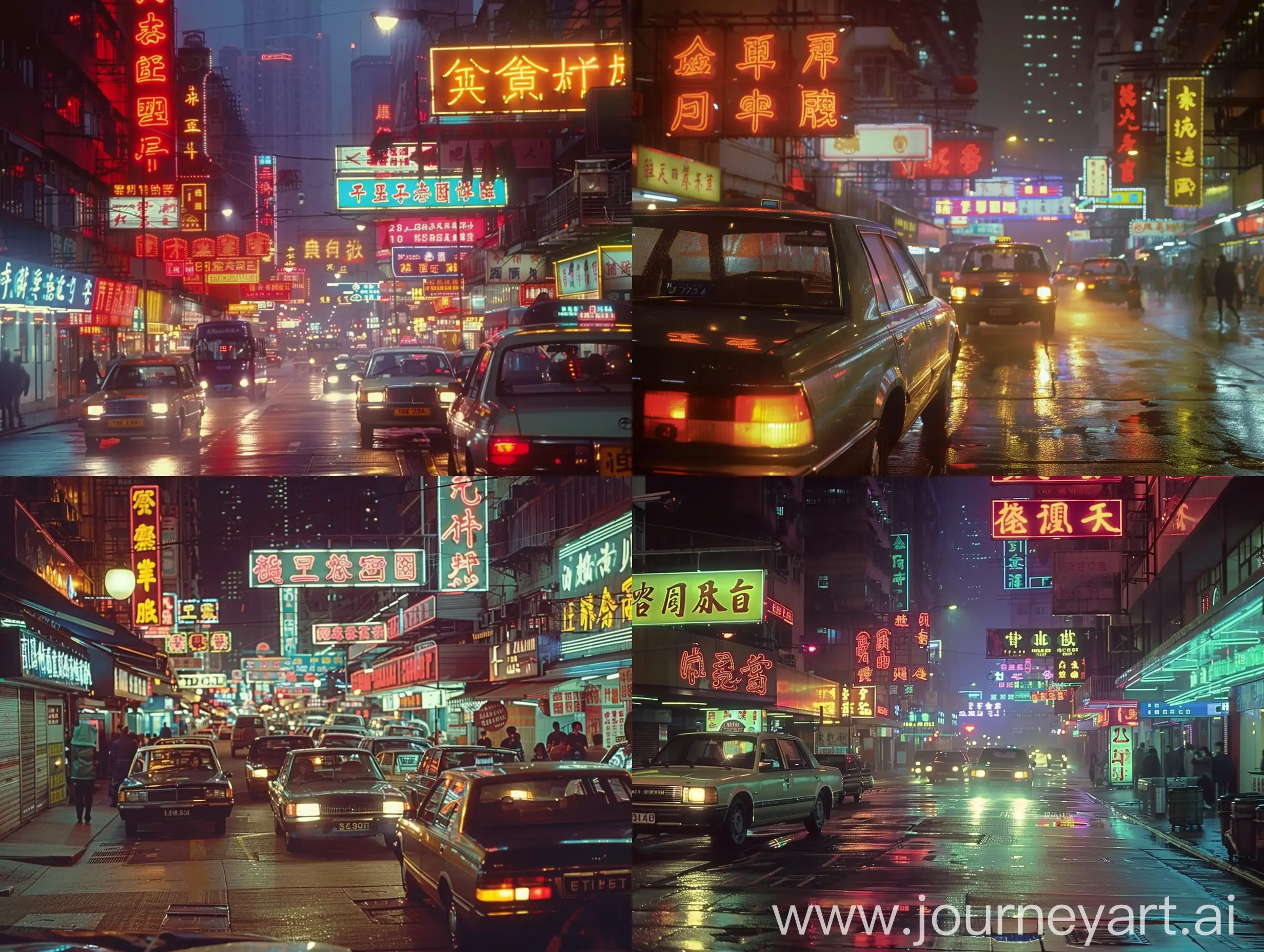 Vintage-Hong-Kong-Street-Scene-with-Neon-Lights-in-1985