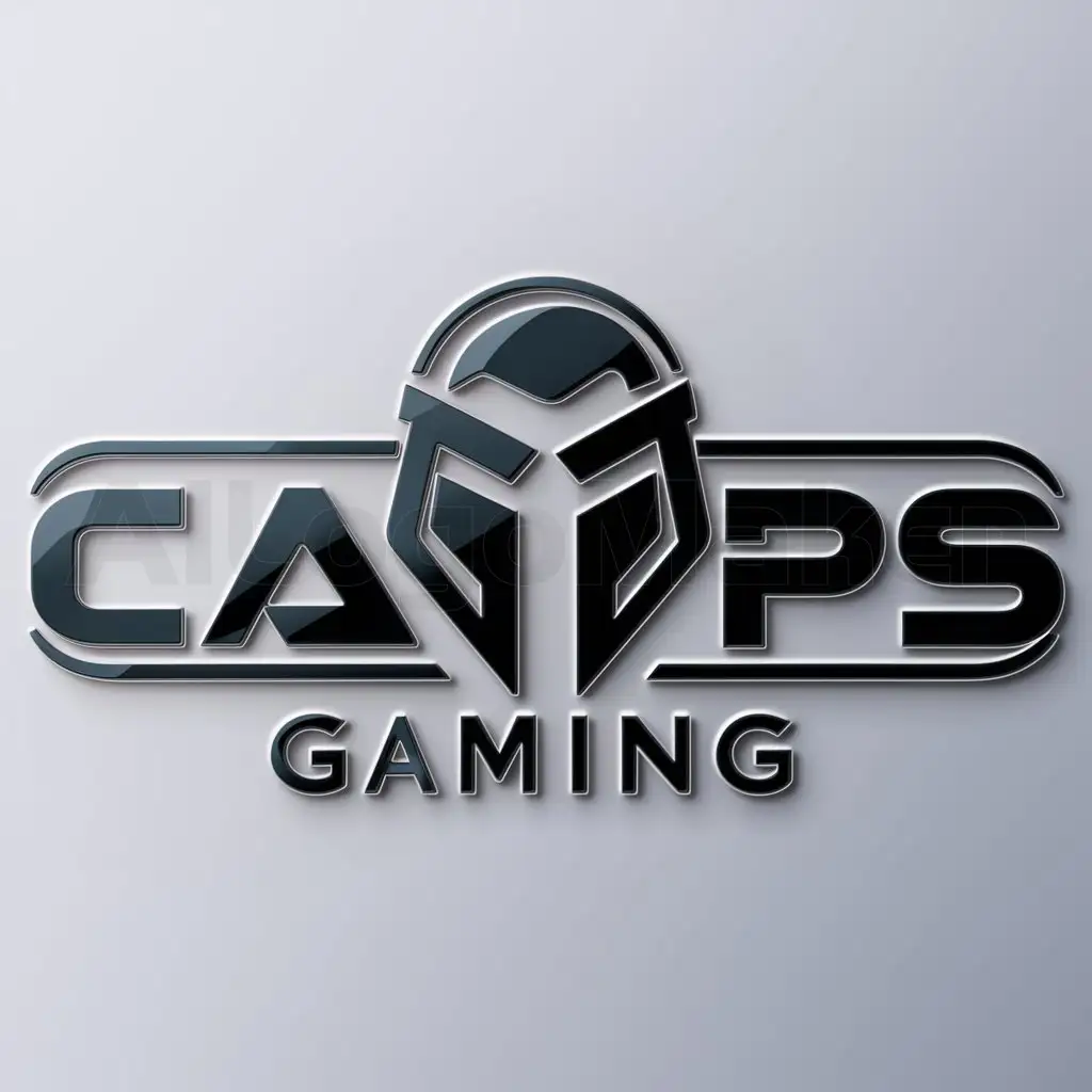 a logo design,with the text "Caps Gaming", main symbol:Gamer,complex,be used in Automotive industry,clear background