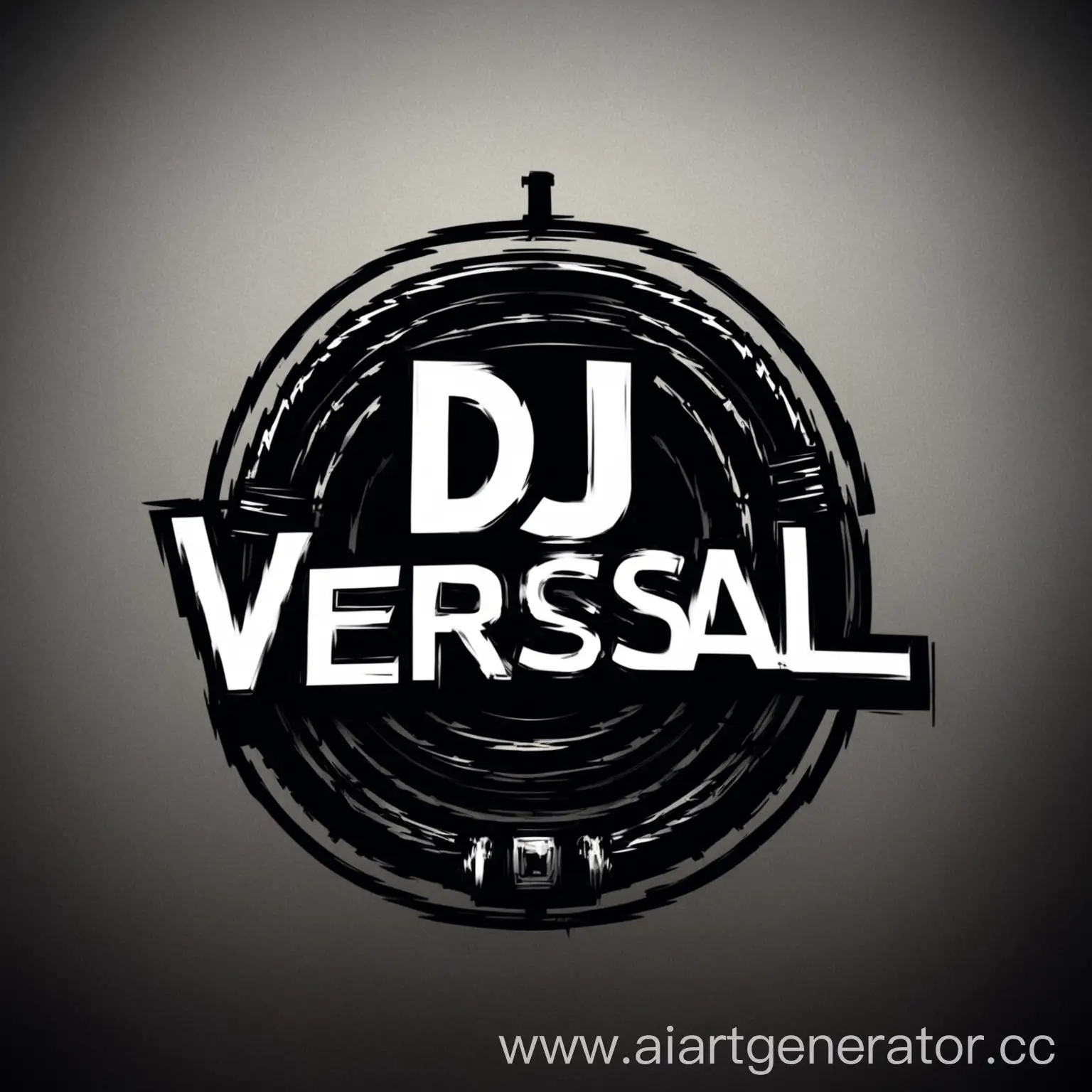 Colorful-DJ-Versal-Logo-Design-with-Vibrant-Typography-and-Musical-Elements