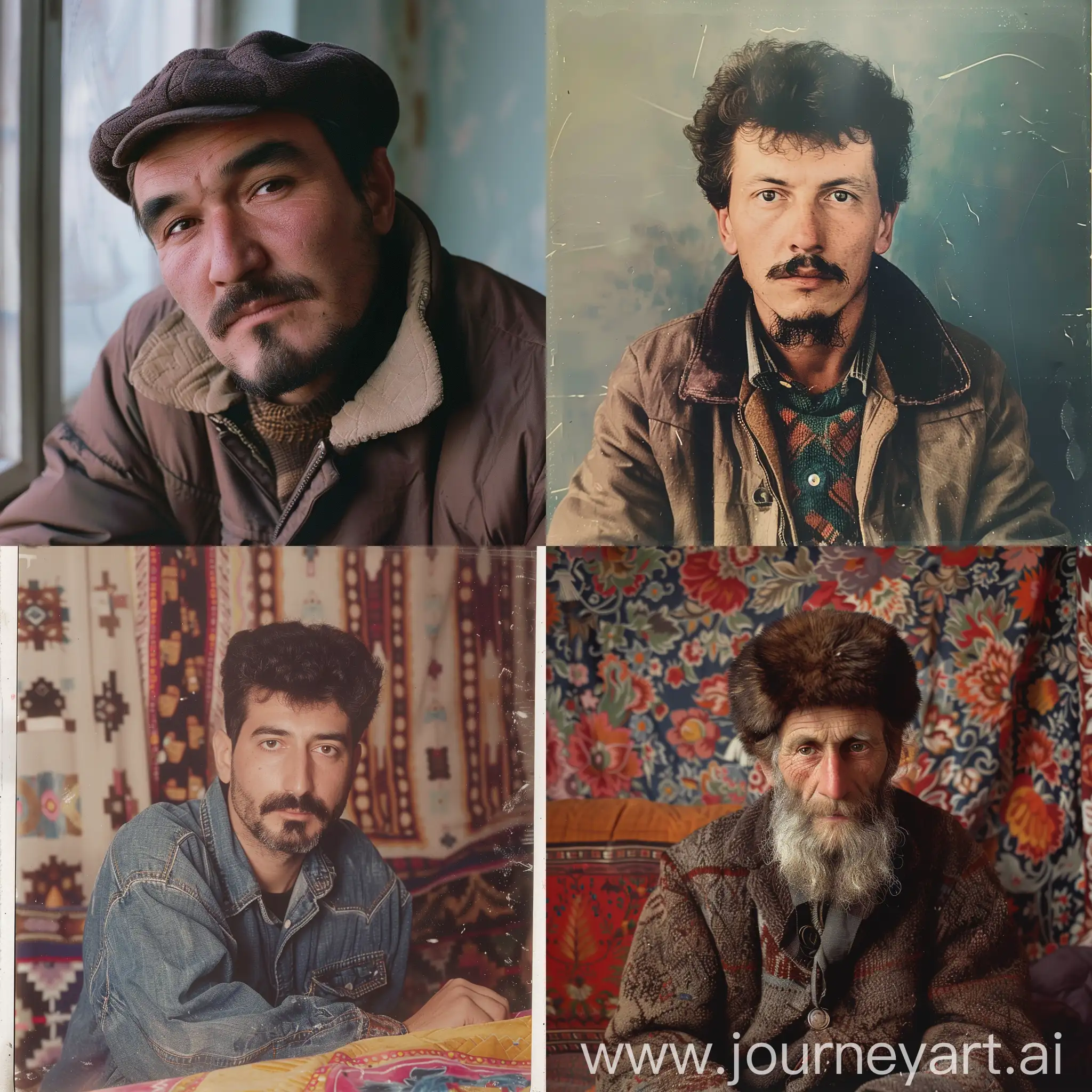 Vintage-90s-Russian-Peasant-Portrait