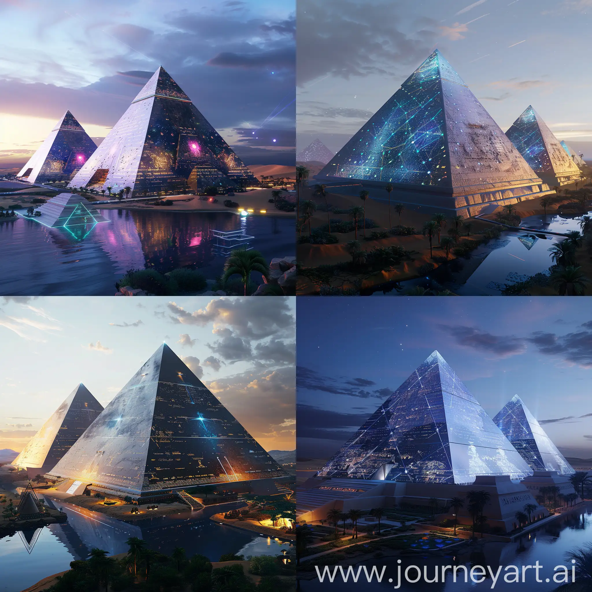 Futuristic-Egyptian-Pyramids-with-Sustainable-Energy-Systems-and-Holographic-Displays