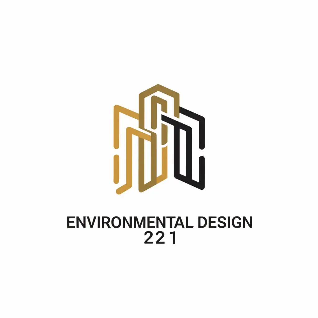 a logo design,with the text "Environmental Design 221", main symbol:Architecture,Minimalistic,be used in Environmental design industry,clear background