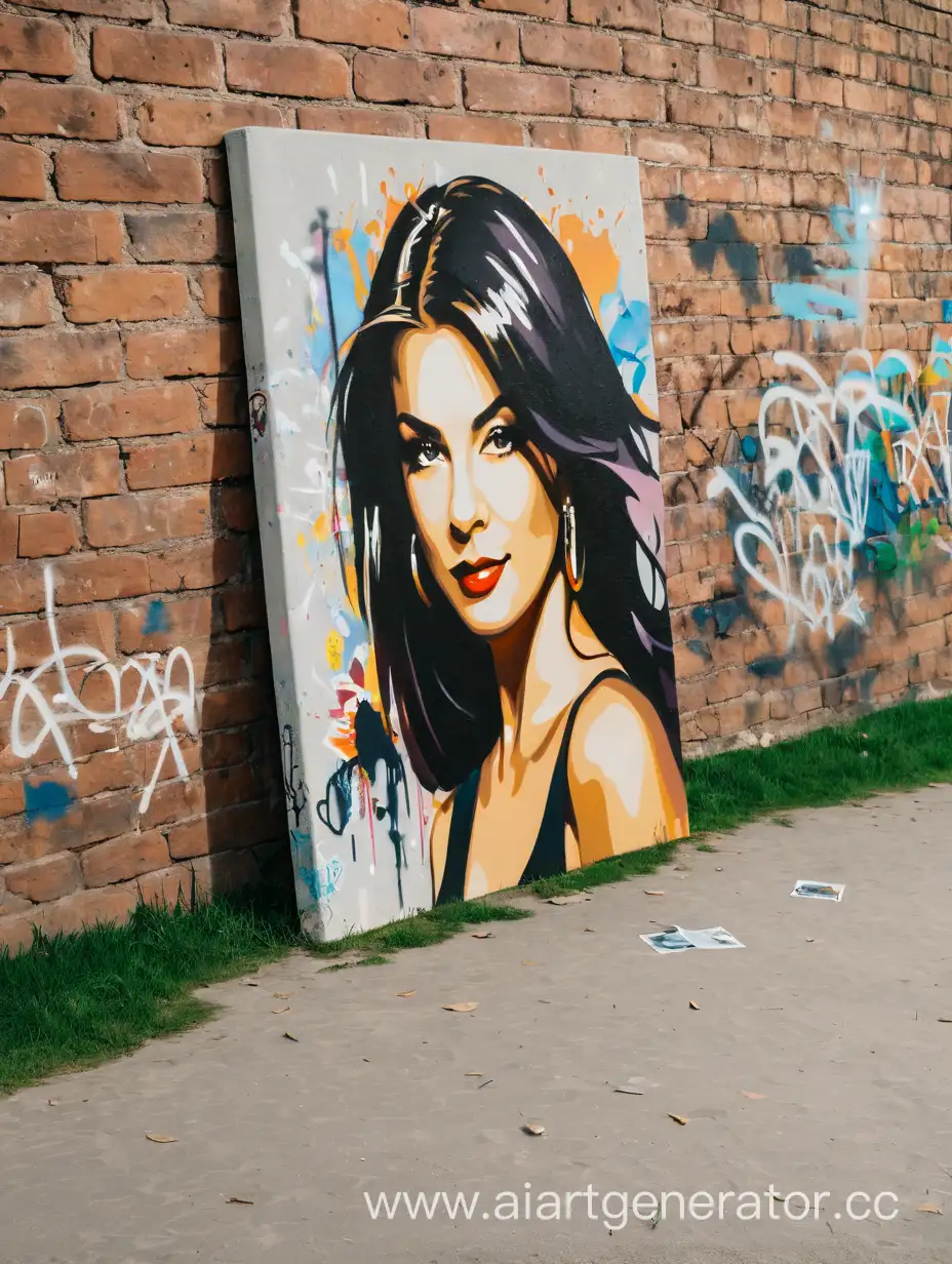 Canvas-Portrait-in-GraffitiAdorned-Park