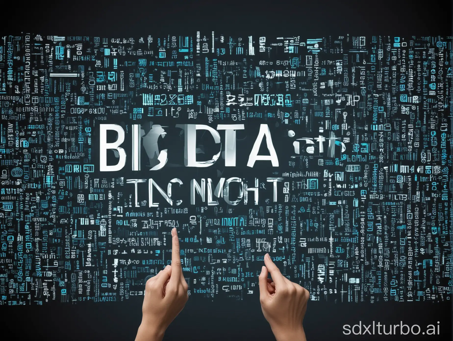 Images depicting big data technology
