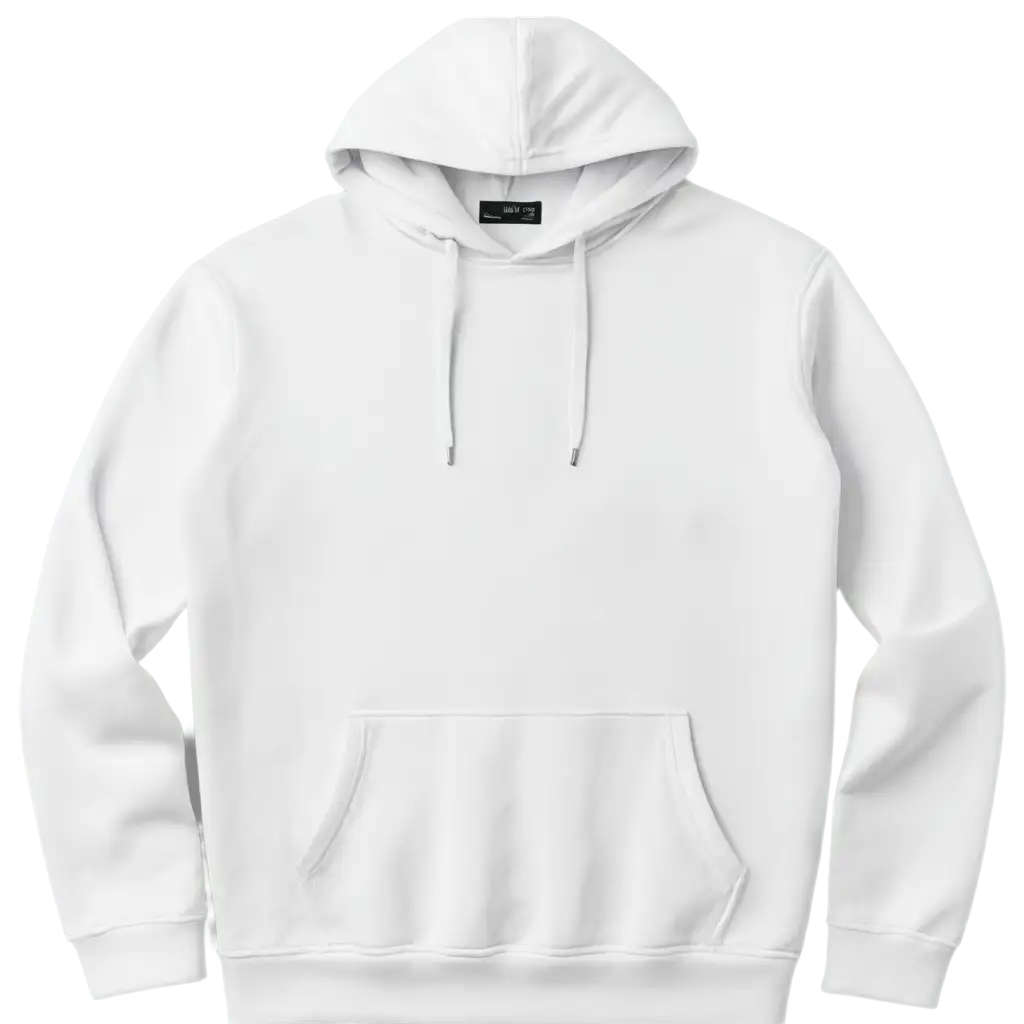 white hoodie