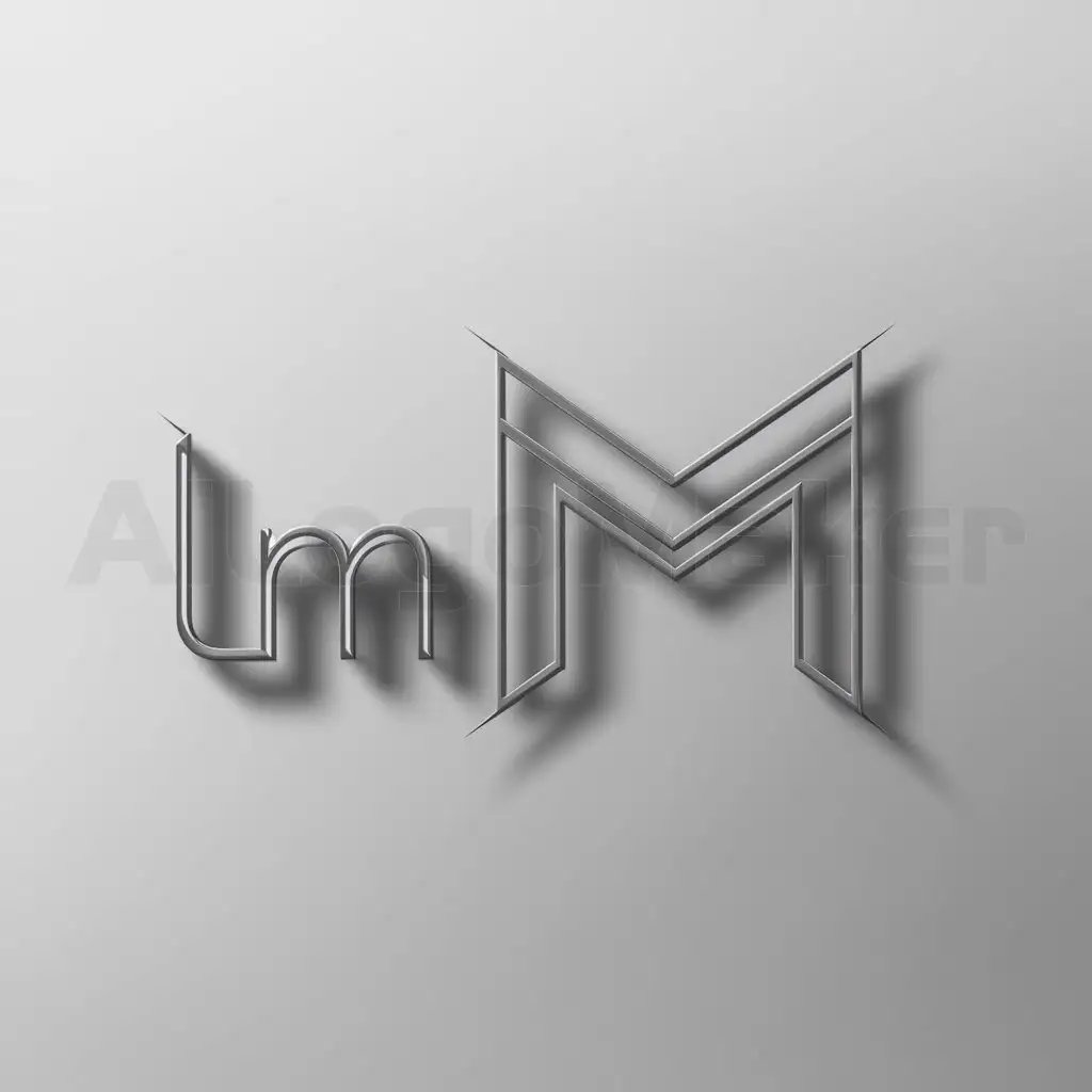 a logo design,with the text "LM", main symbol:LM,Minimalistic,be used in Technology industry,clear background
